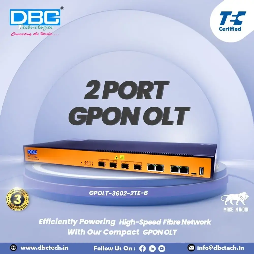 DBC 2 Port GPON OLT - 1