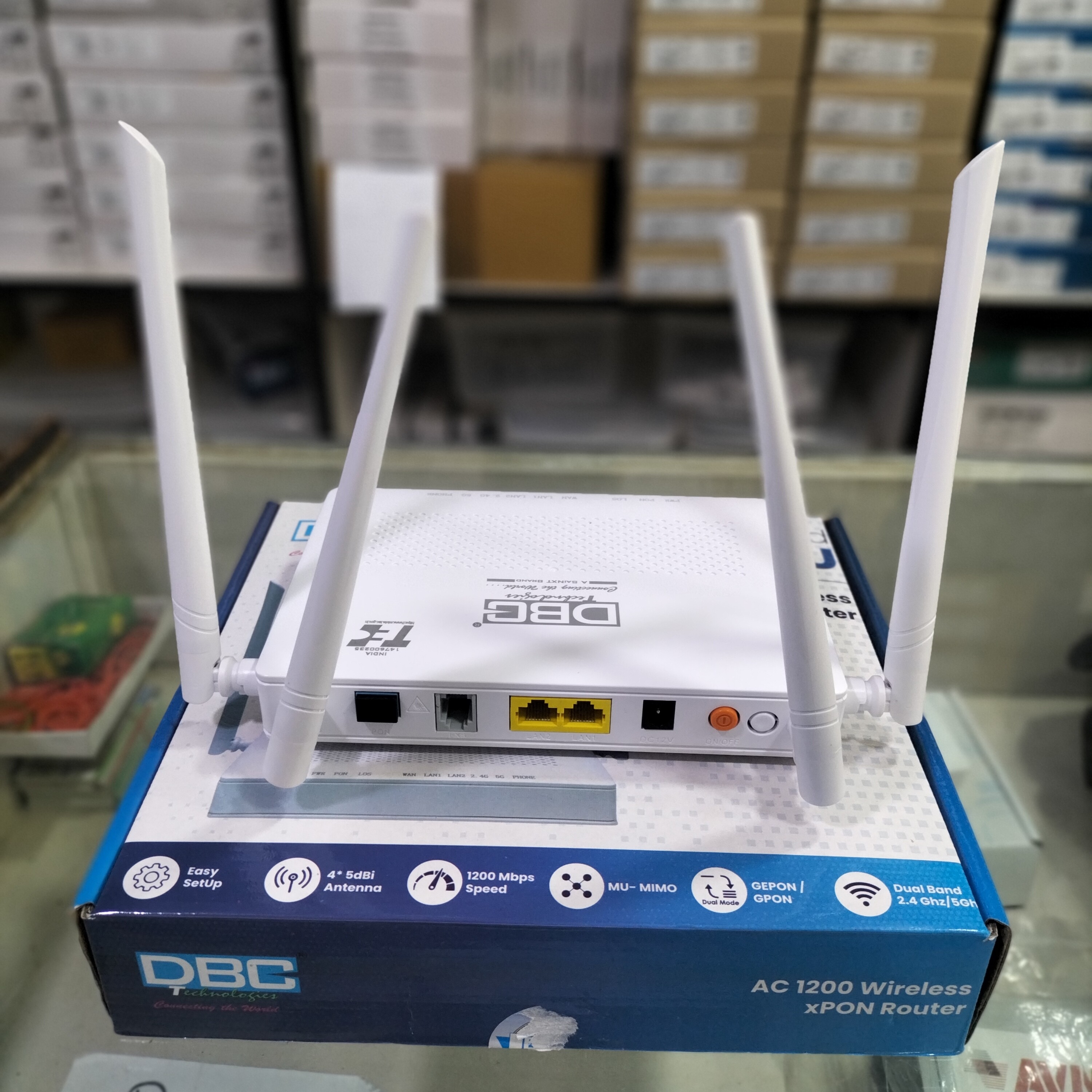 DBC Dualband ONT With Voice (VSOL) - 1