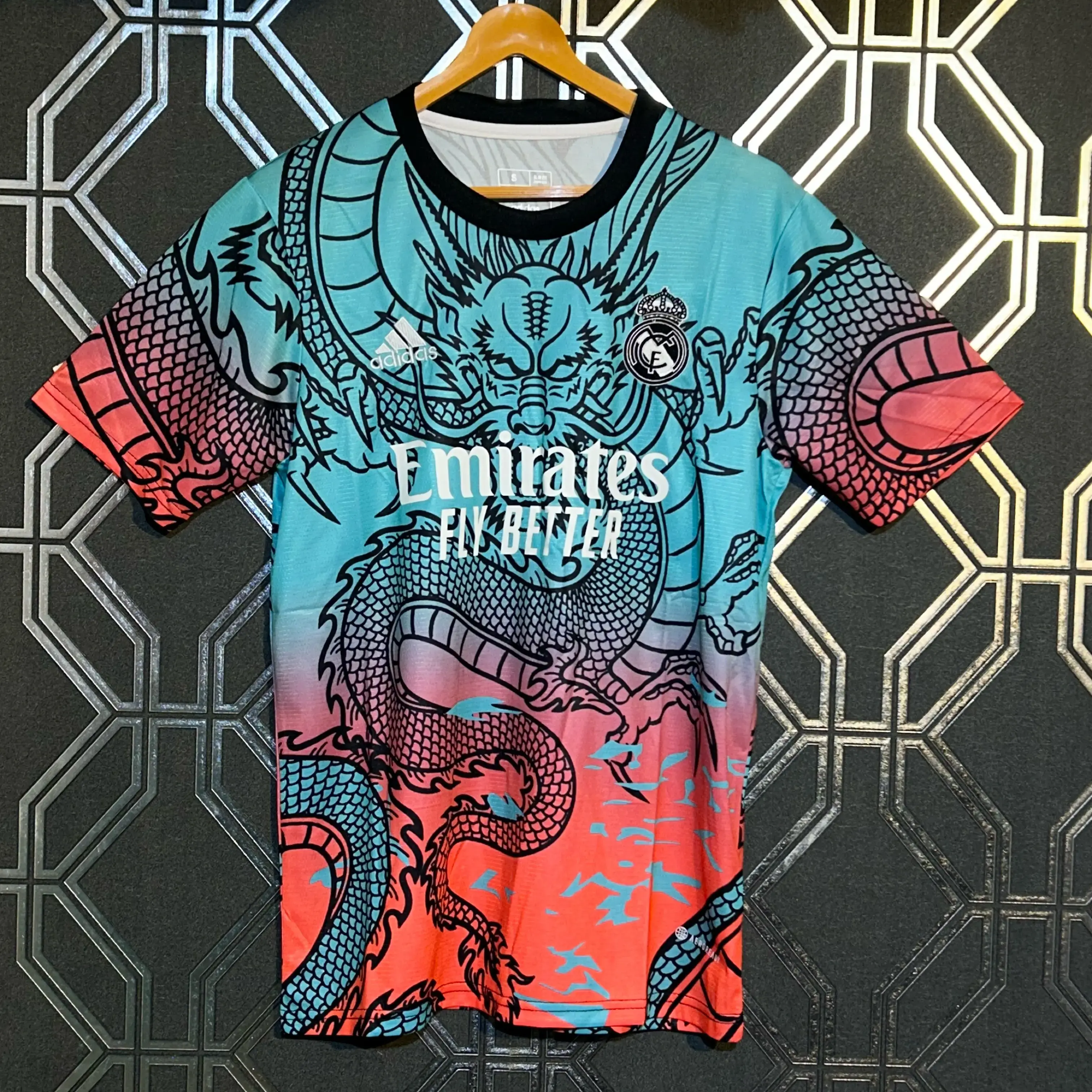 Buy REAL MADRID X DRAGON BLUE PINK PREMIUM QUALITY 2024-25 online