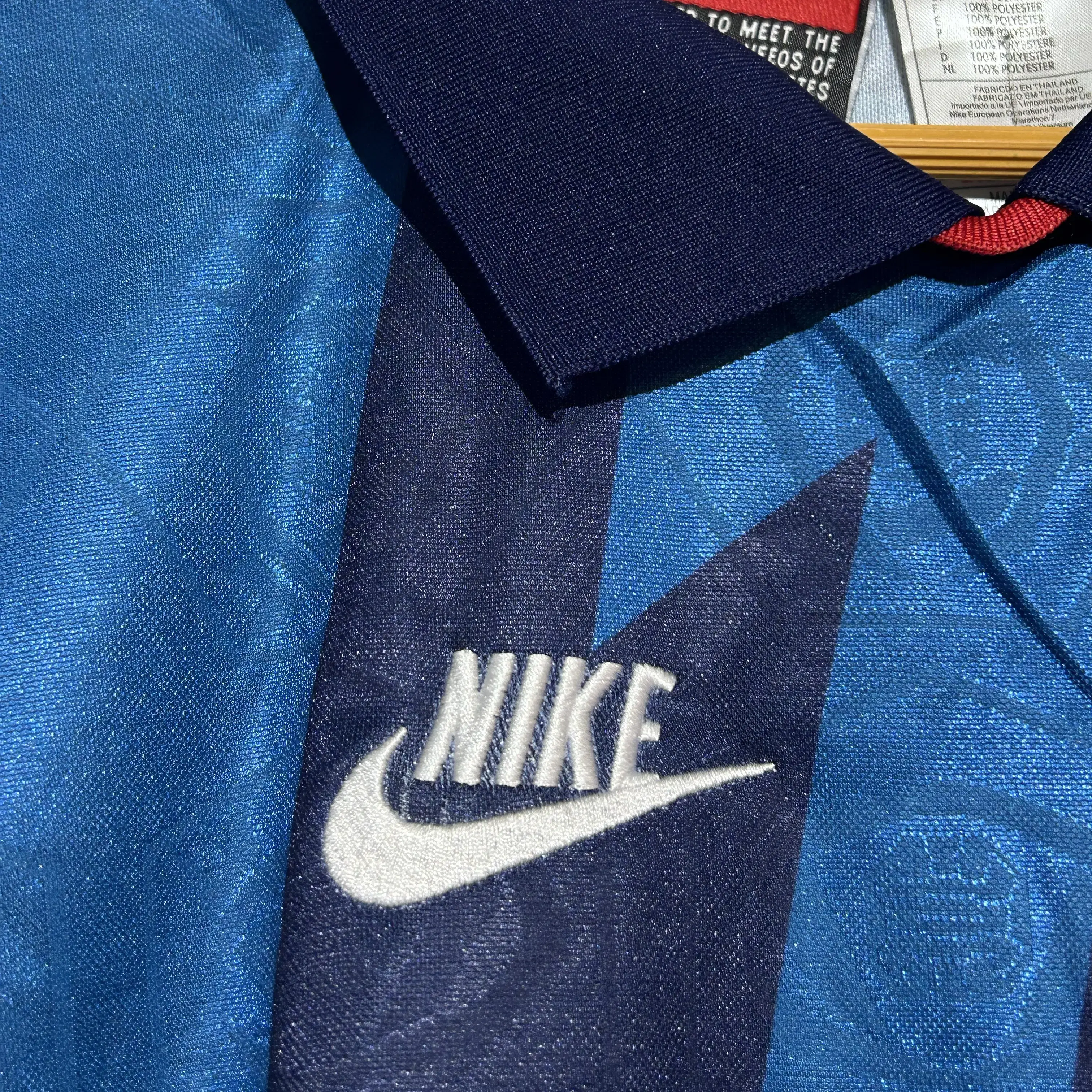 Buy ARSENAL AWAY 1995-96 JVC BLUE VINTAGE ORIGINALS online at best