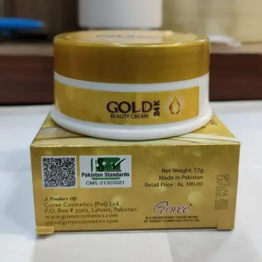 Buy Goree Gold 24k Cream online at best price | Classic beauty and
