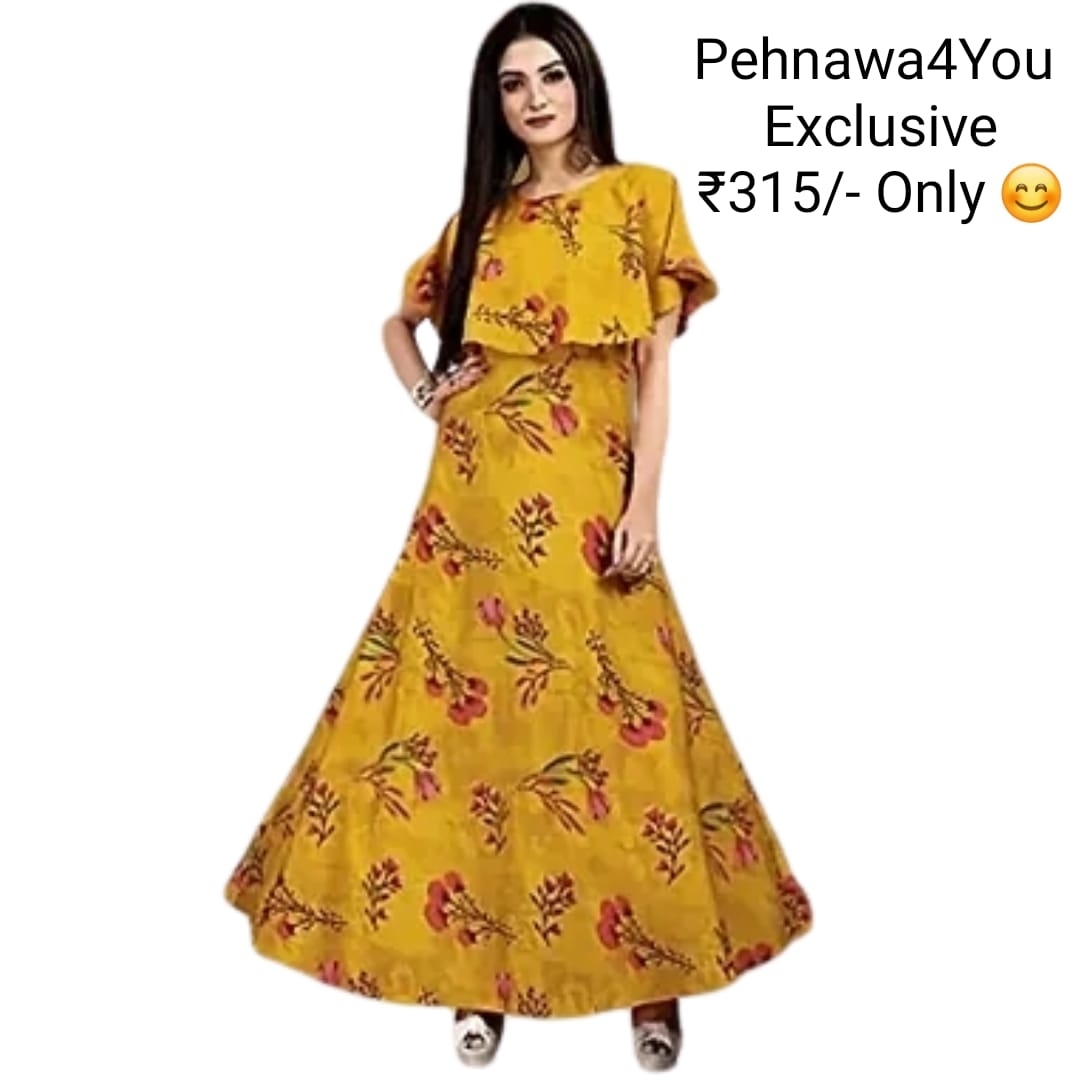 Bollywood Style Ethnic Gowns A - 1