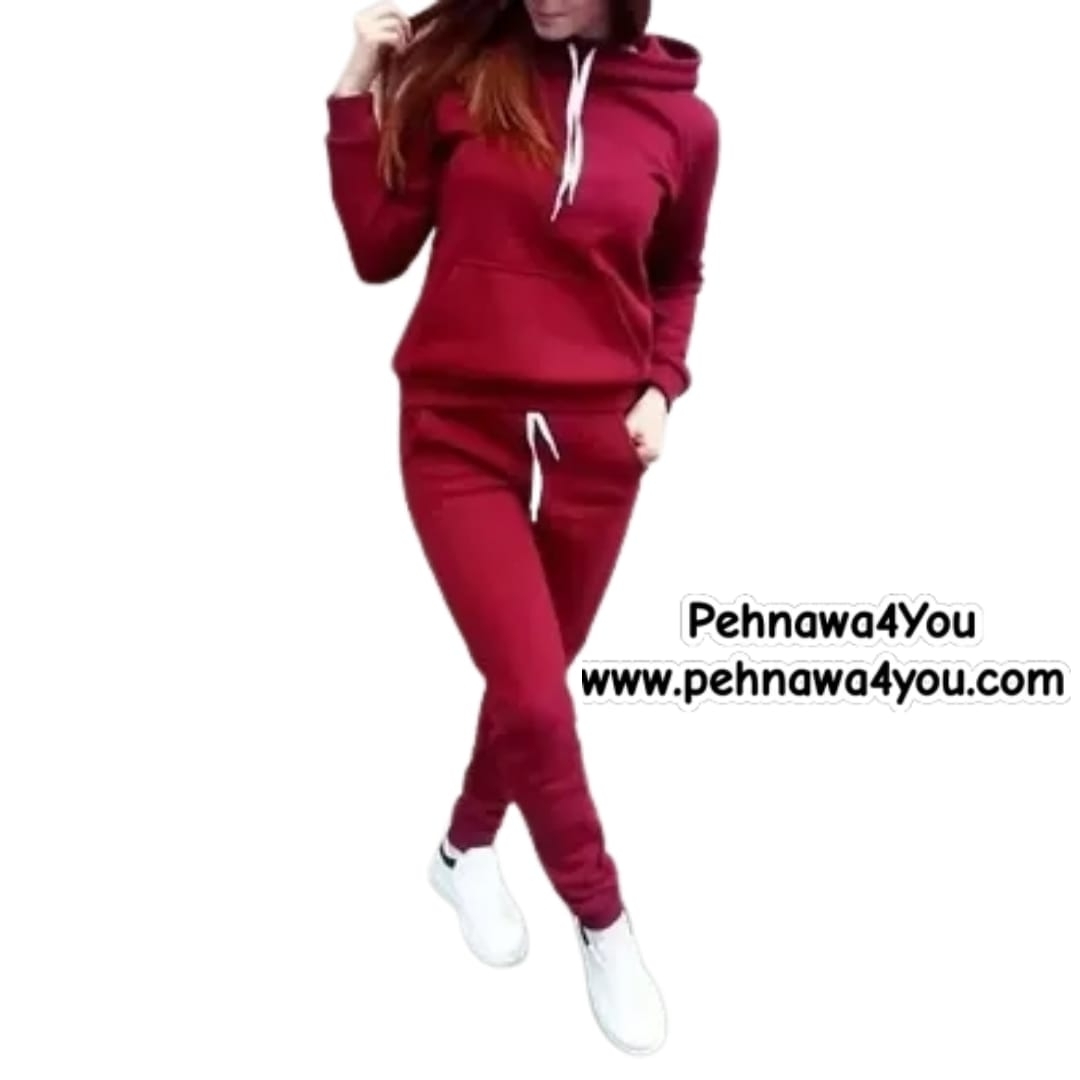 Maroon Essential Tracksuits L