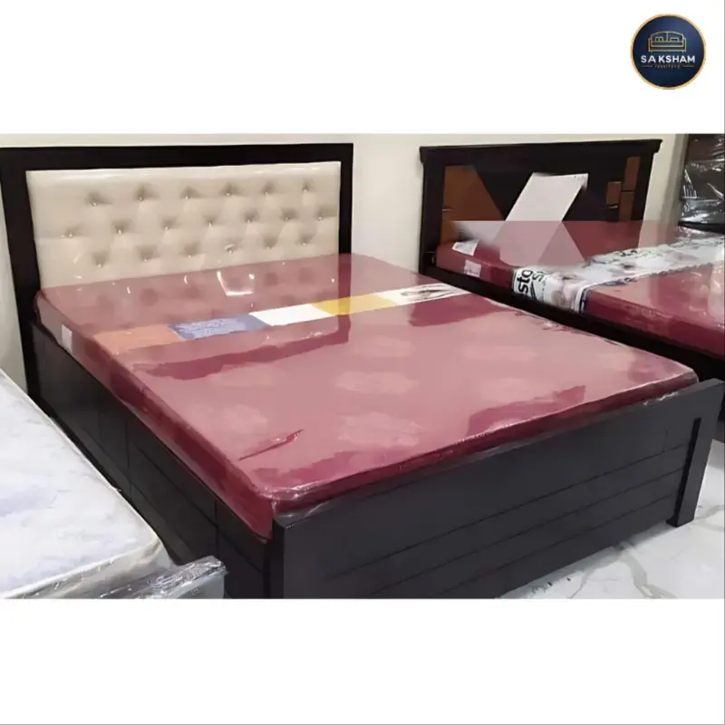 Buy Full Cushion back Cot online at best price Saksham furniture