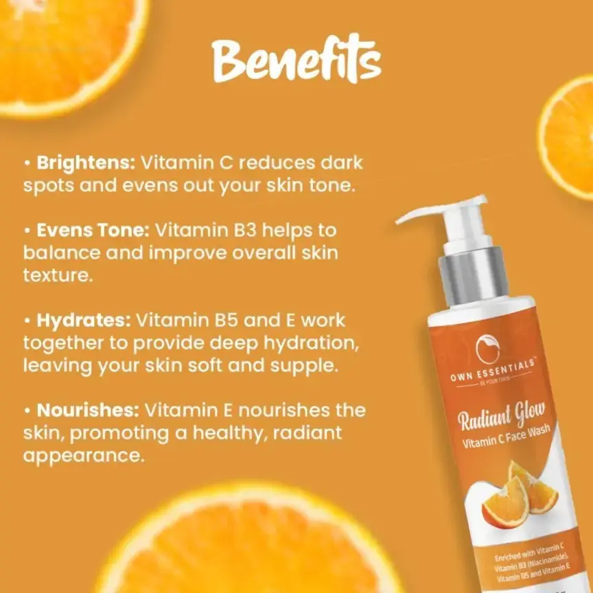 RADIANT VITAMIN C FACE WASH 100 ML - 1