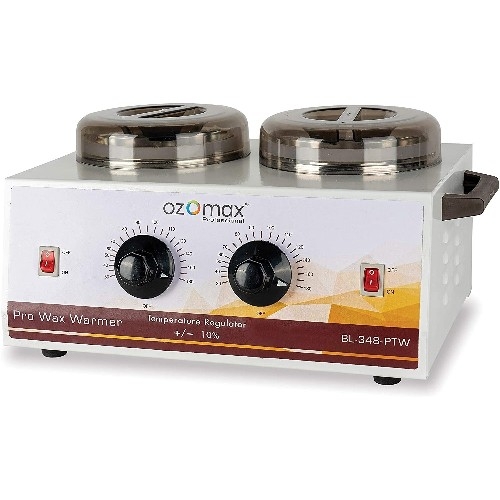 Ozomax Professional Twin Jars Wax Warmer