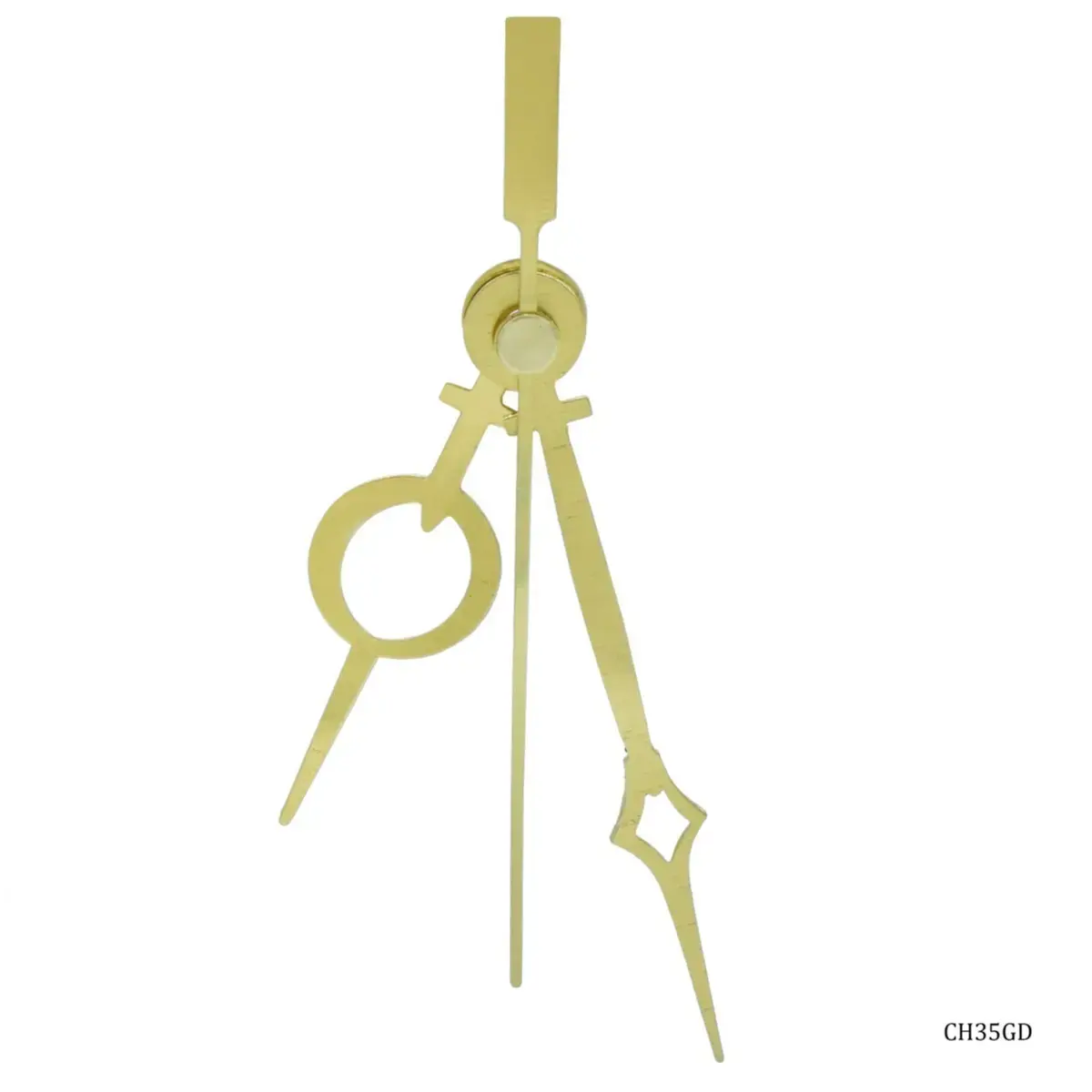 Buy CLOCK HANDS SET SMALL KAJAL GOLD CH35GD online at best price