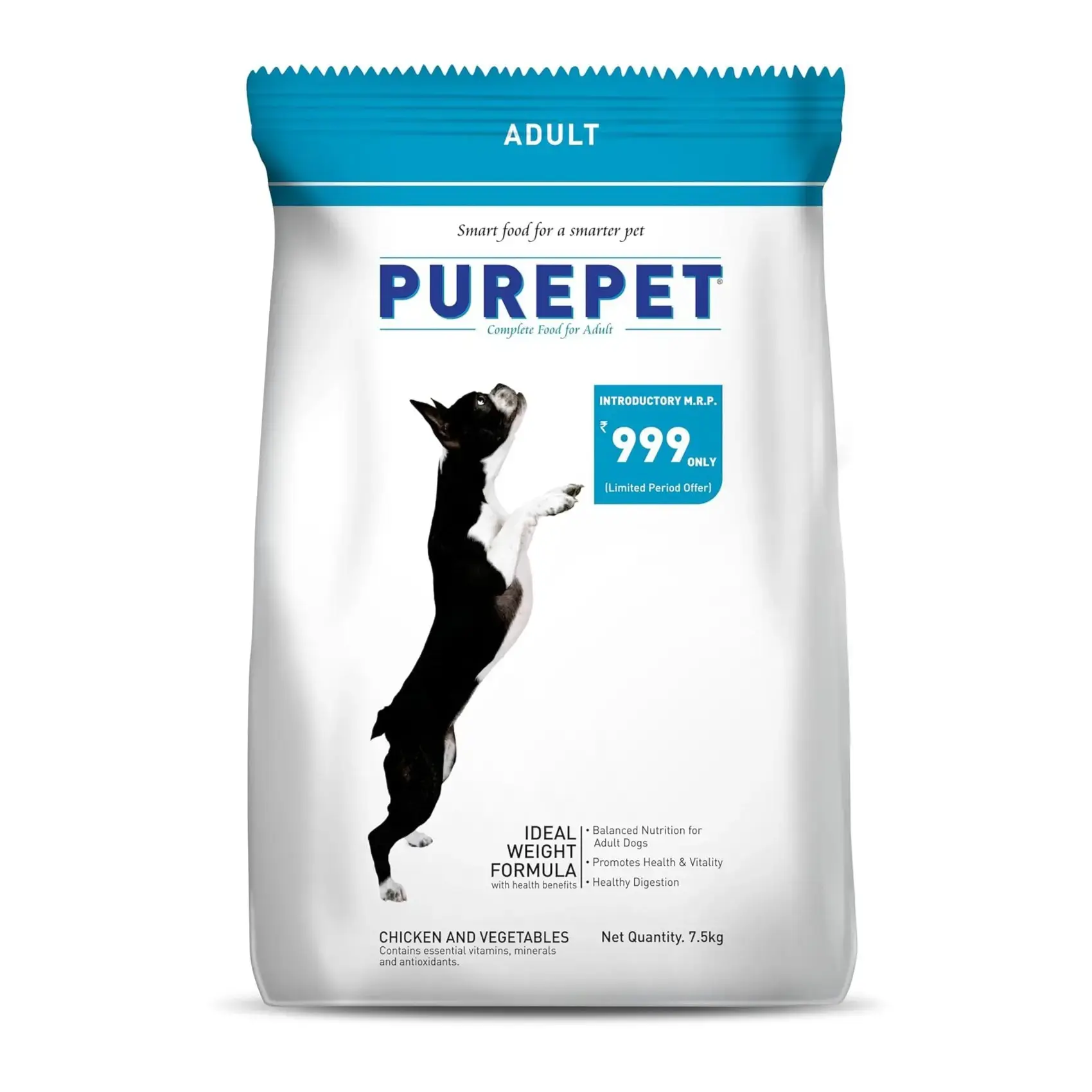 Buy Purepet Chicken and Veg Adult Dog Food online at best price