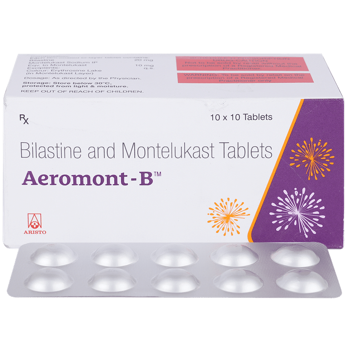 Aeromont-B Tablet strip of 10 tablets - 1
