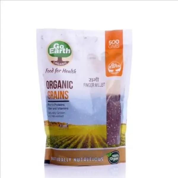 Organic Ragi Whole 500 gm - 1