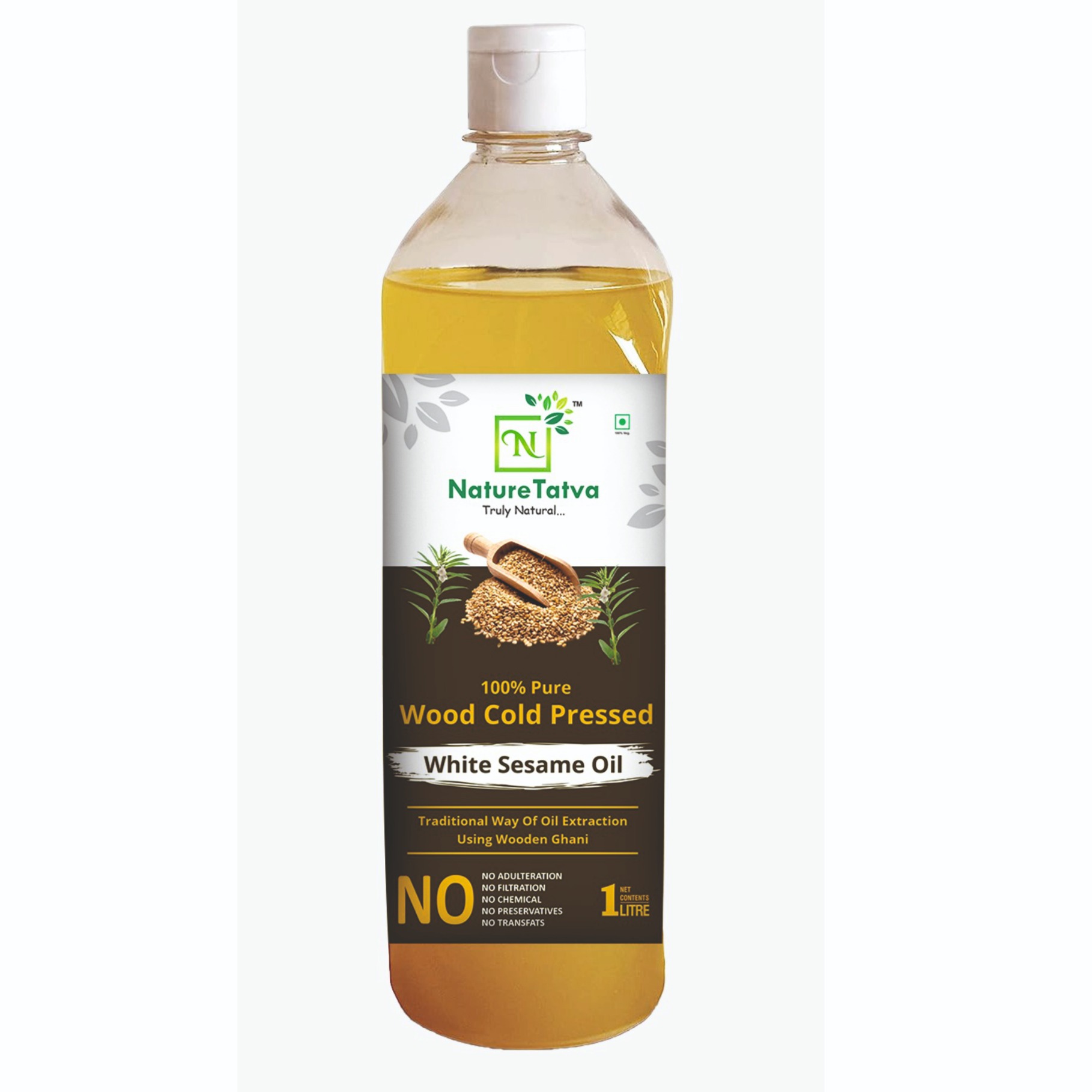 White Sesame / Safed Til Oil - 1