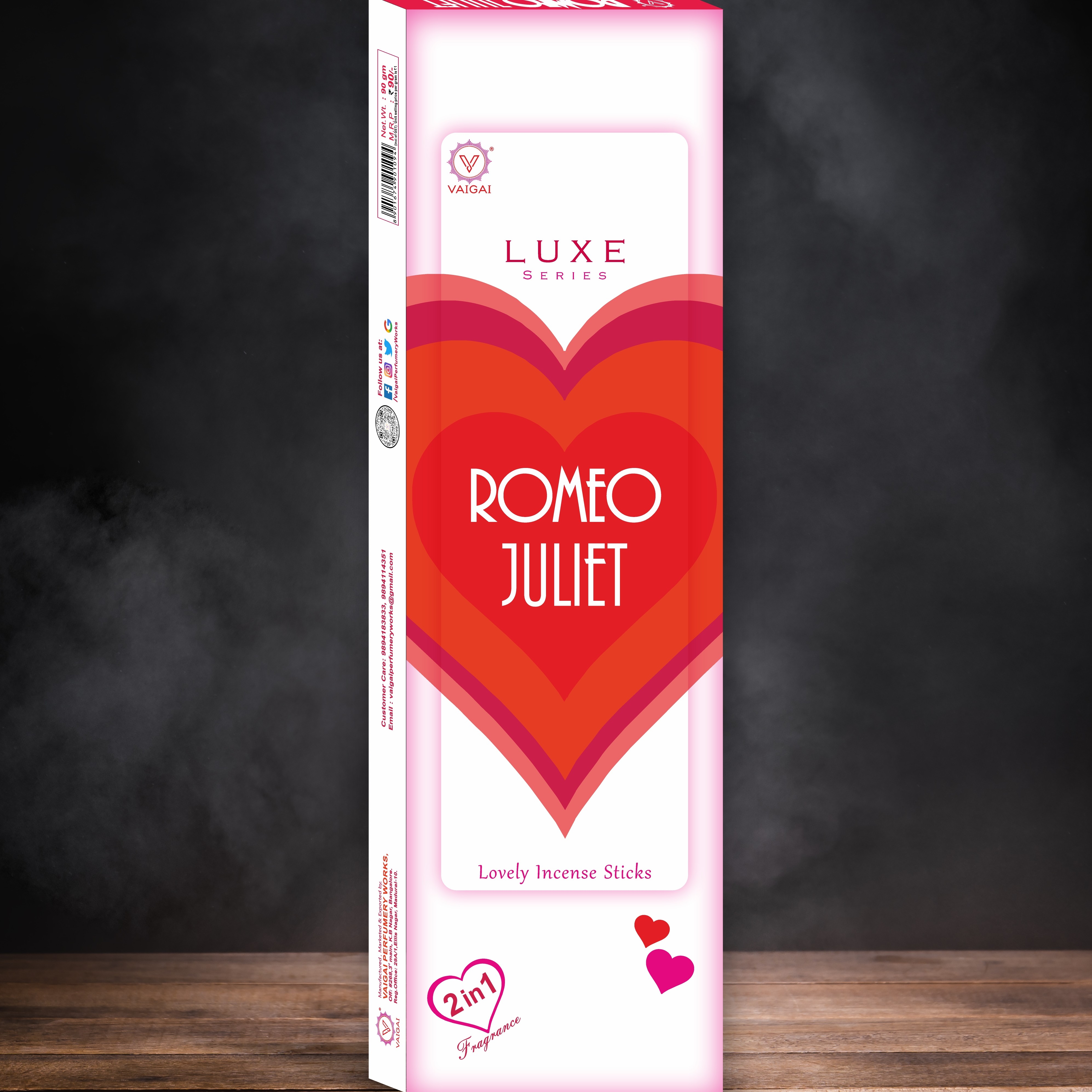 Buy Romeo Juliet 2in1- Luxe | Vaigai Agarbathies