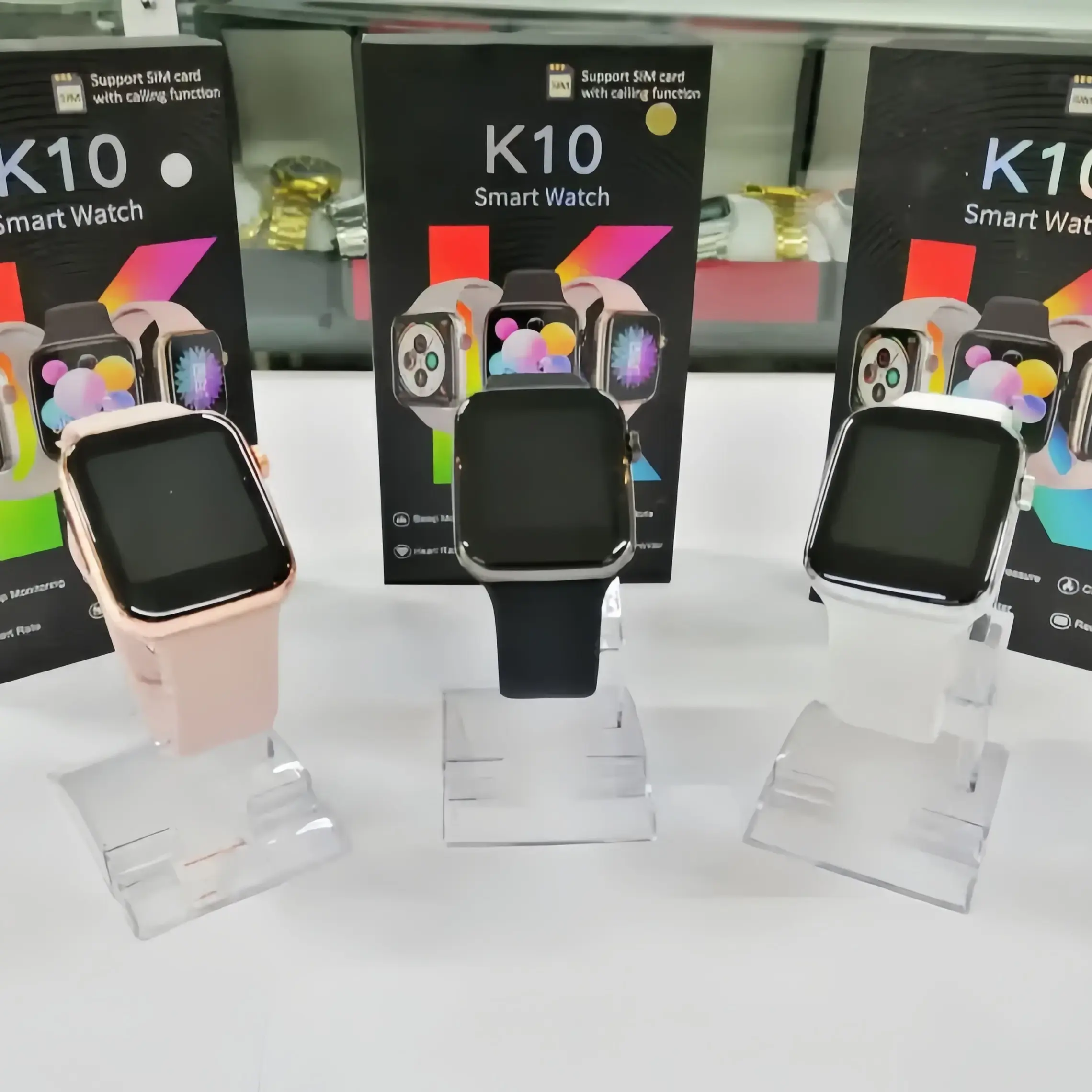 Buy K10 Smartwatch bluetooth+sim support A to Z Mixbrands