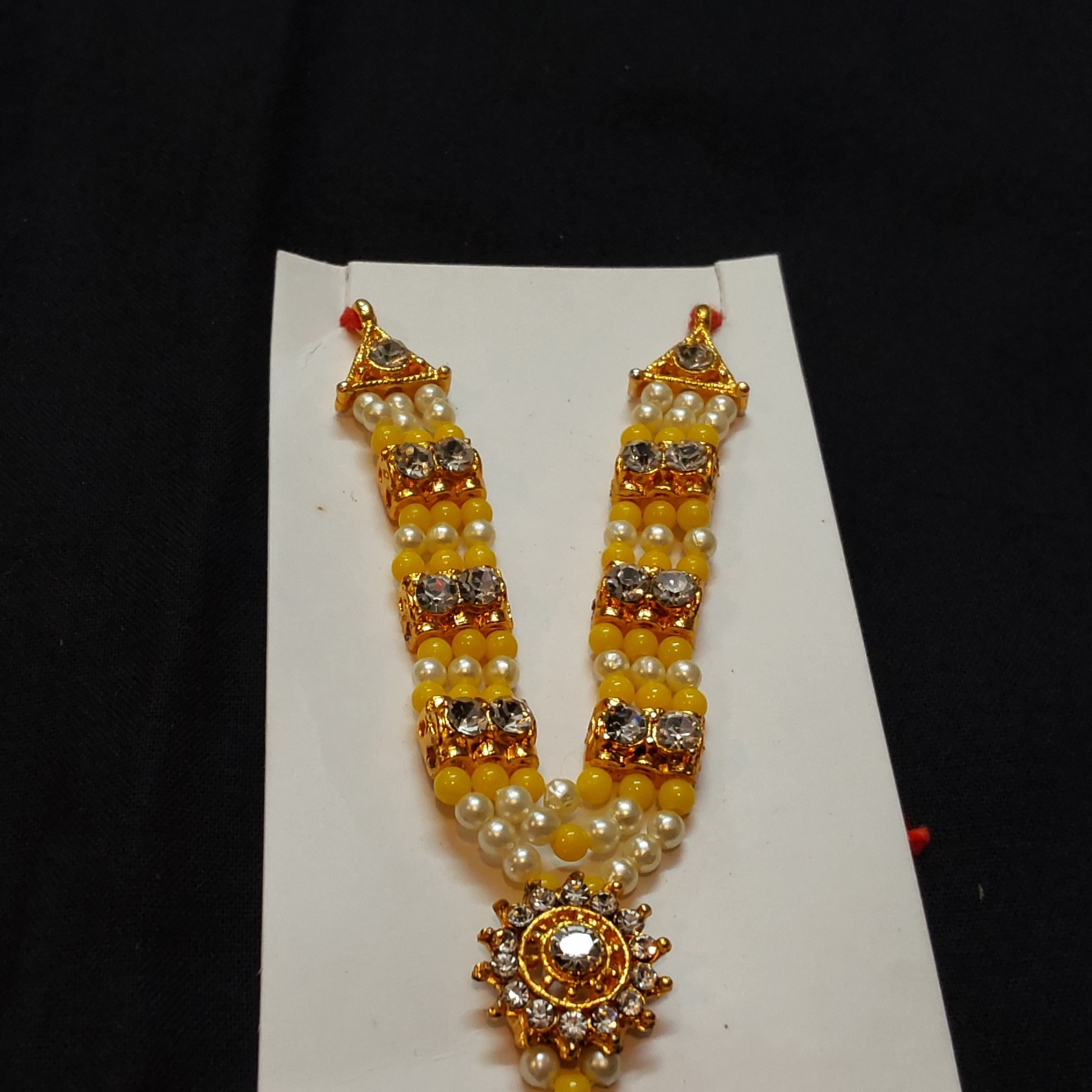 Necklece#2 no.#2 Yellow - 1