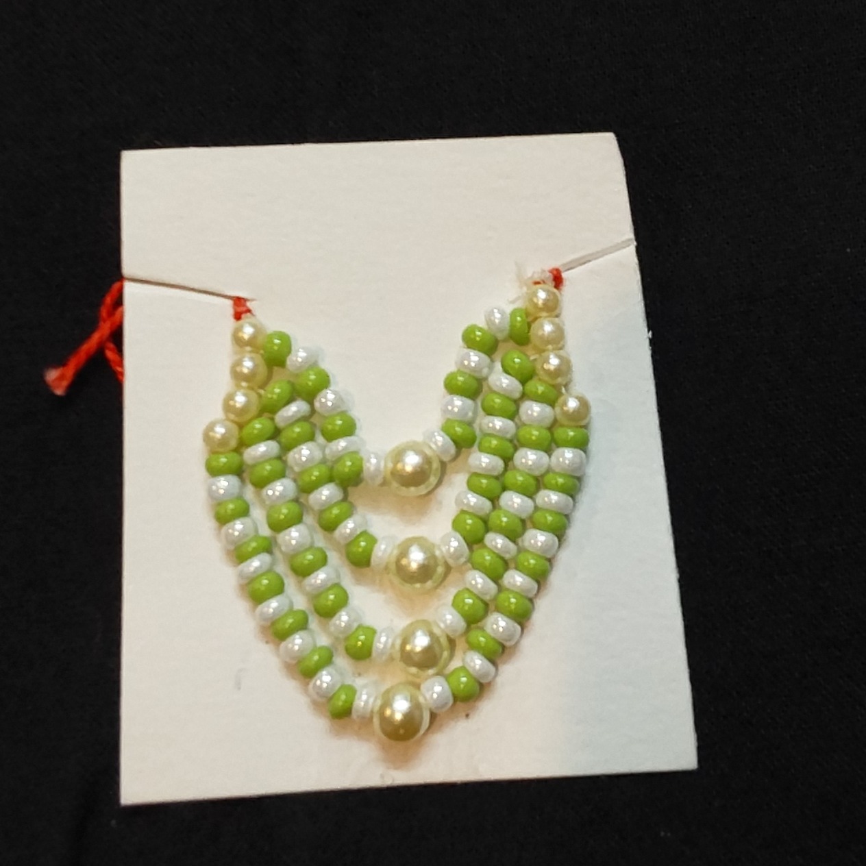 Necklece#0 no.#2 Green - 1