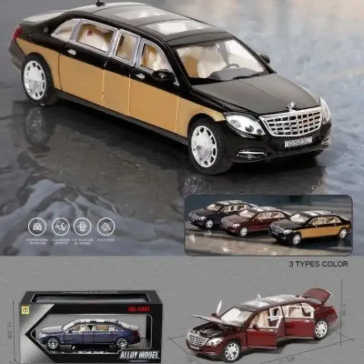 Buy Diecast Metal Model Car 1:24 Scale Maybach Toy Cars online at