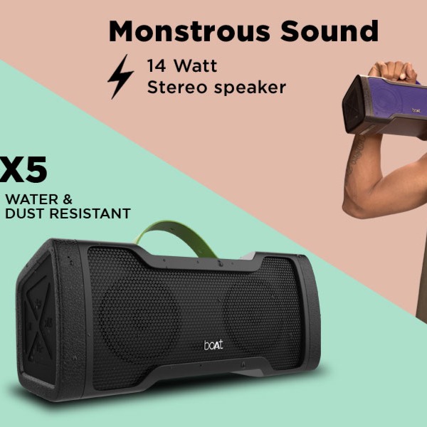 Buy Stone 1000 Bluetooth Speaker with 14W speaker Output, Up to