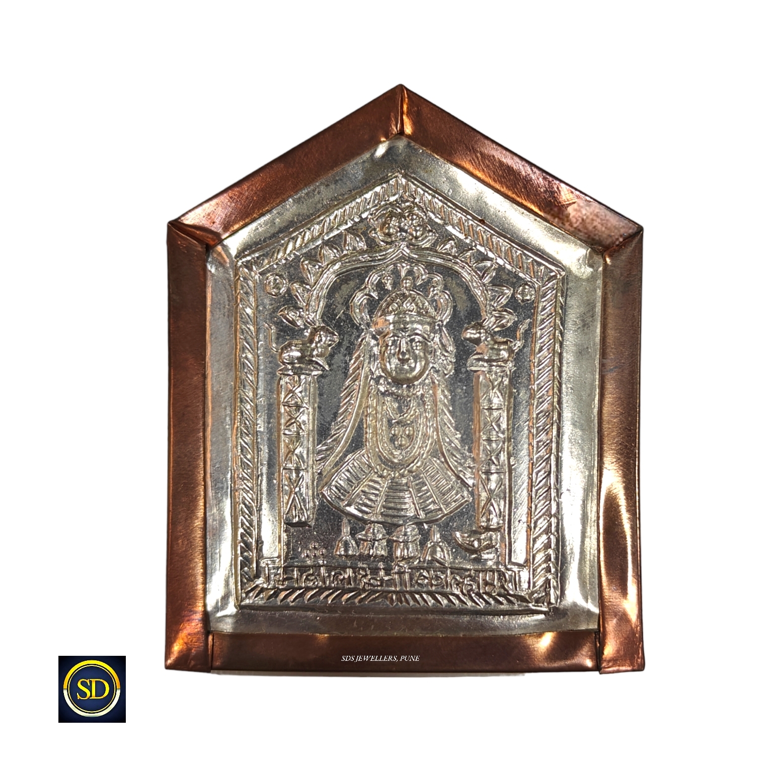 Buy PURE 999 SILVER MAHALAXMI TAAK online at best price | SD