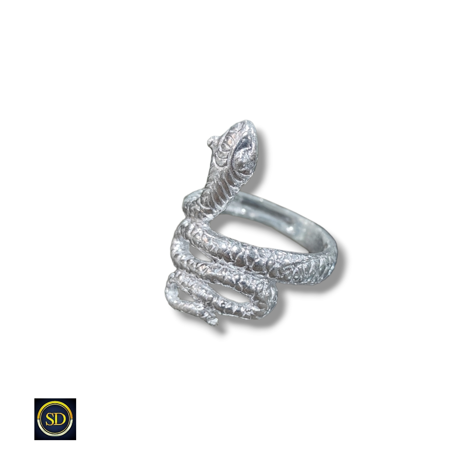 Buy 925 SILVER SNAKE RING (UNISEX) LATEST DESIGN online at best