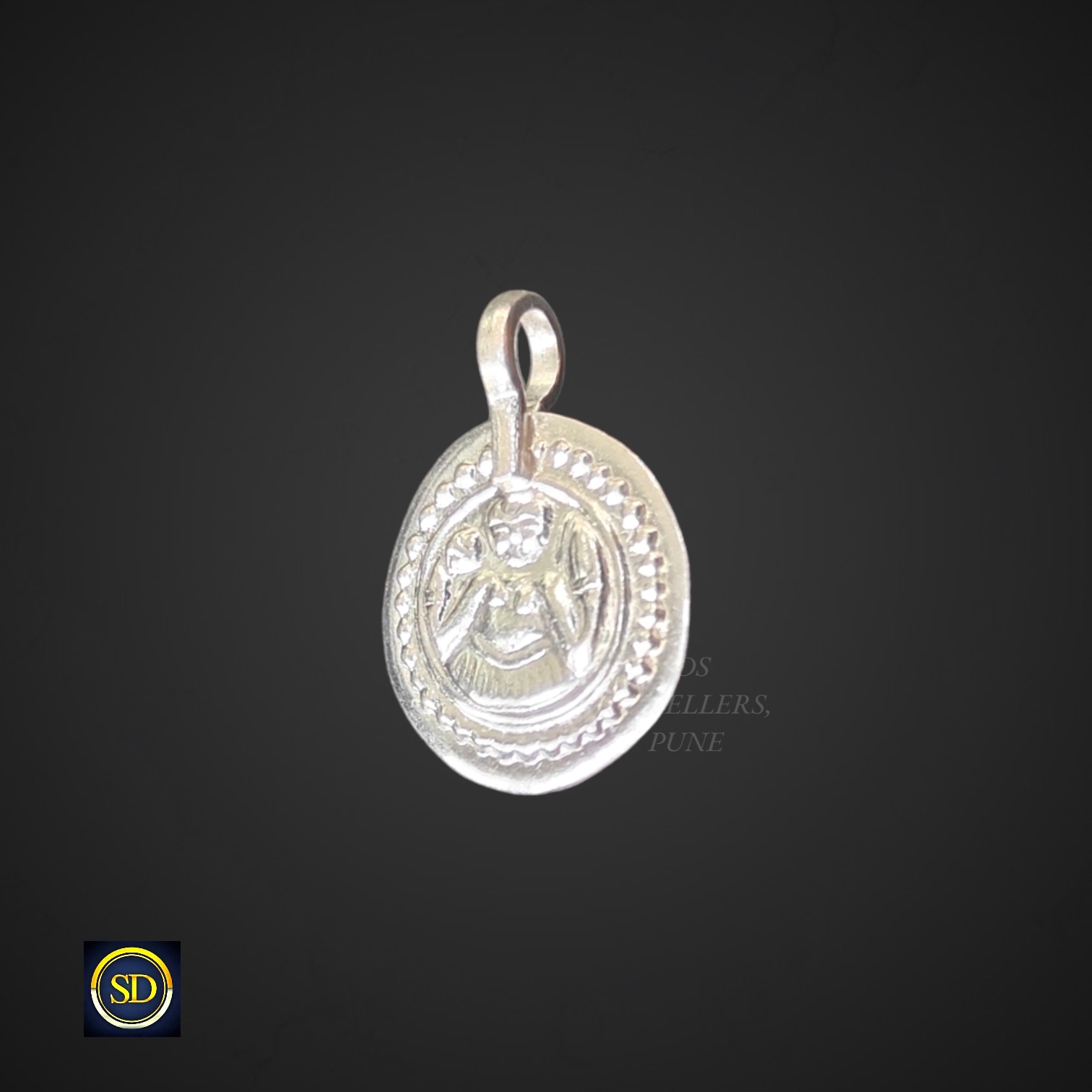 Buy PURE 925 SILVER SATVAI JYOTI MAULI SATAVI LOCKET online