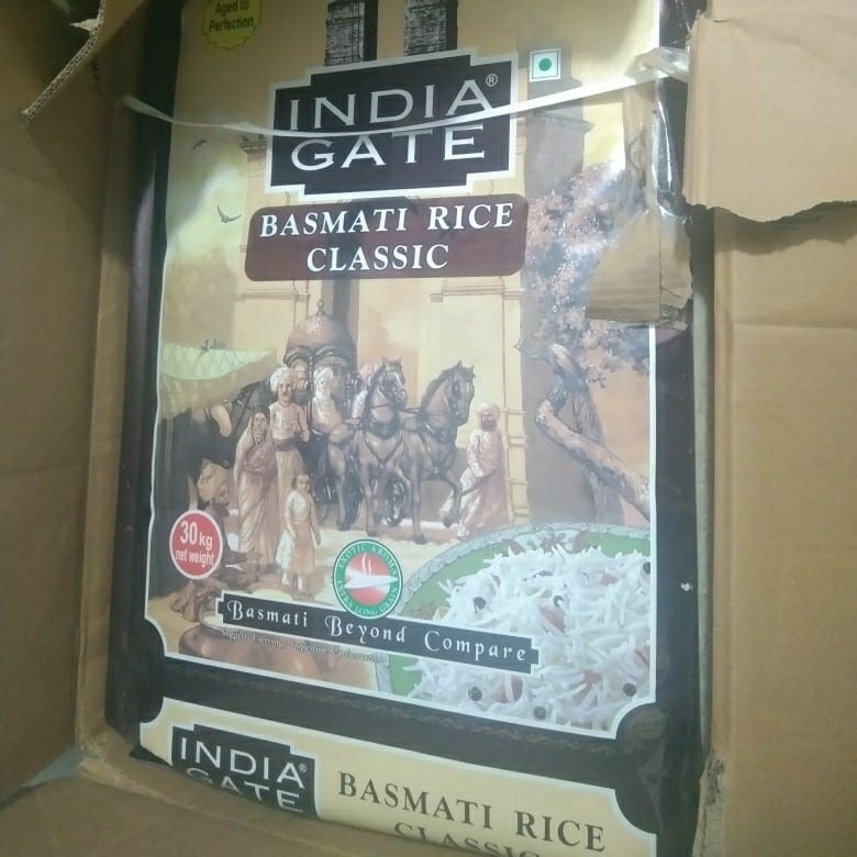 india gate Classic Basmati Rice 30 Kgs 1 Bag - 1
