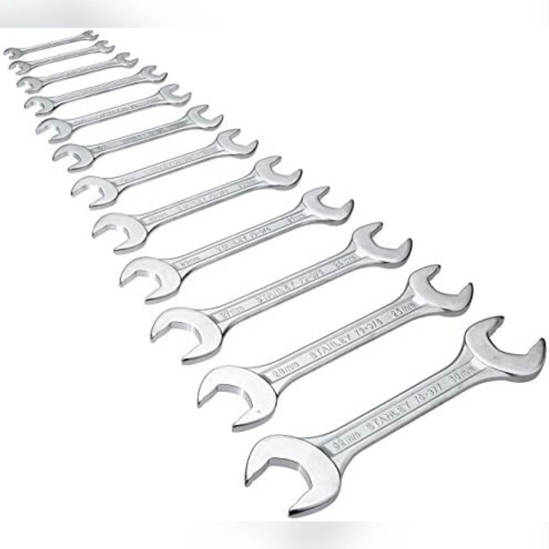Buy Tapariya Pana Set 12 Nos Fixed Spanner (7*8to30*32) online at
