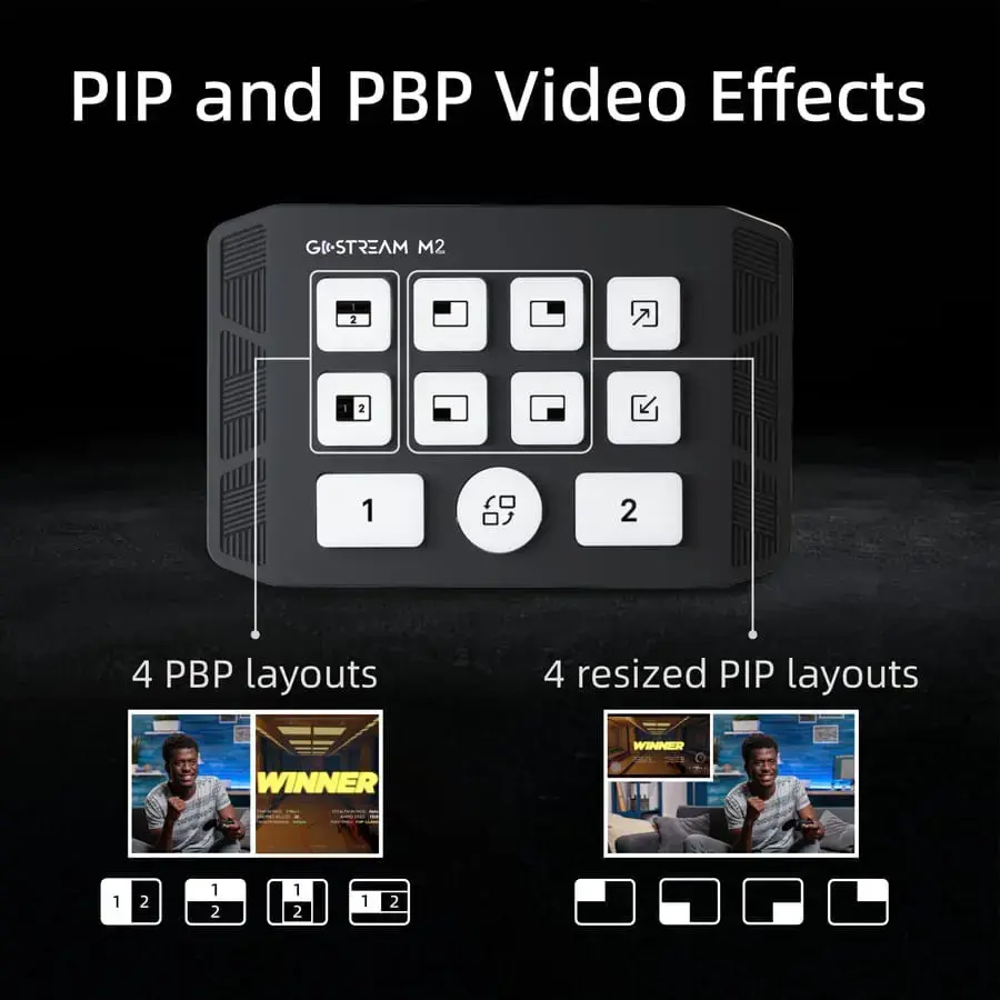 Buy Osee GoStream M2 Dual 4K USB HDMI Capture Card, HDMI