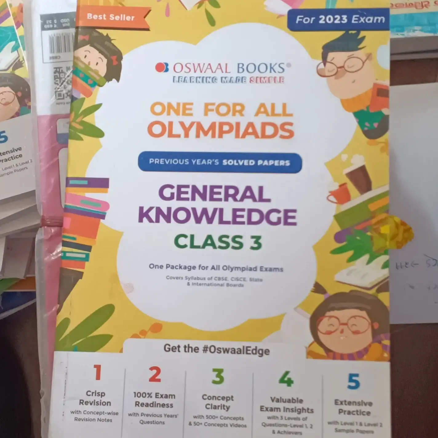 Buy oswaal class 3 general knowledge olympiad at golden book