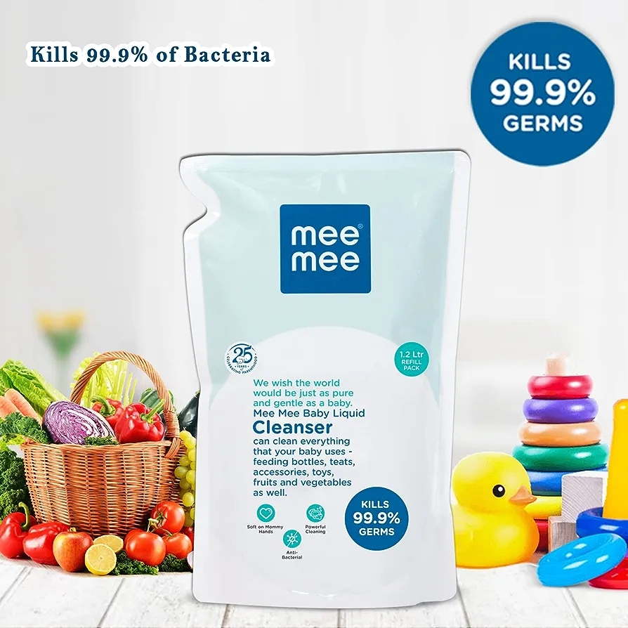 Mee Mee Anti-Bacterial Baby Liquid Cleanser for Fruits
