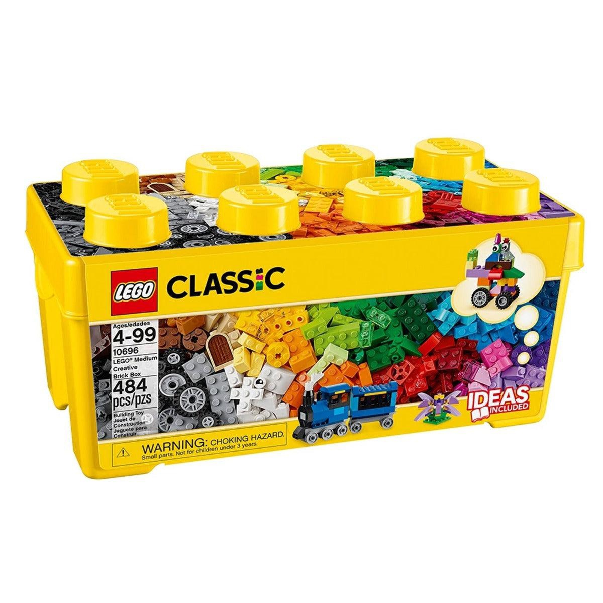 Lego Classic 10696 Medium Creative Brick Box Age to 99 Years 484 Pcs  Creative Thinking Multicolor
