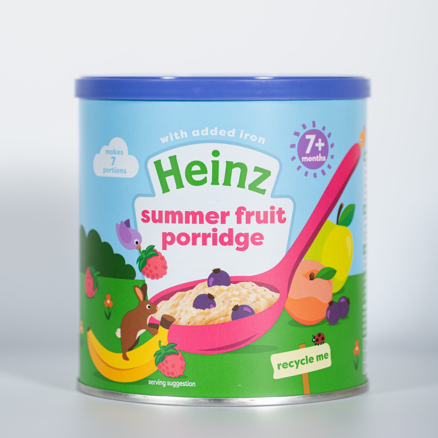 Heinz Summer Fruit Porridge Baby Food 7+ Months 220g - 1