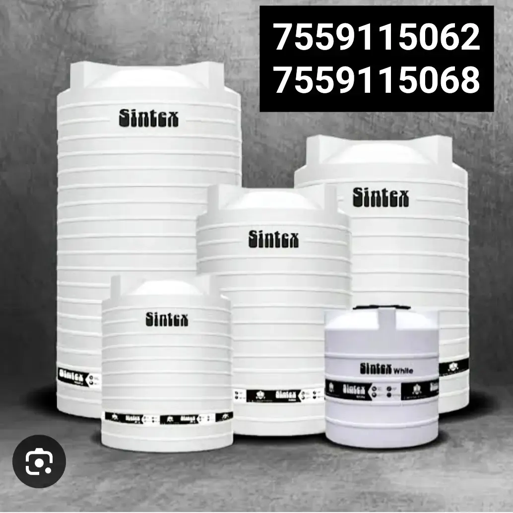 SINTEX CLASSIC WHITE/BLACK WATER TANK 15000 LTR - 1