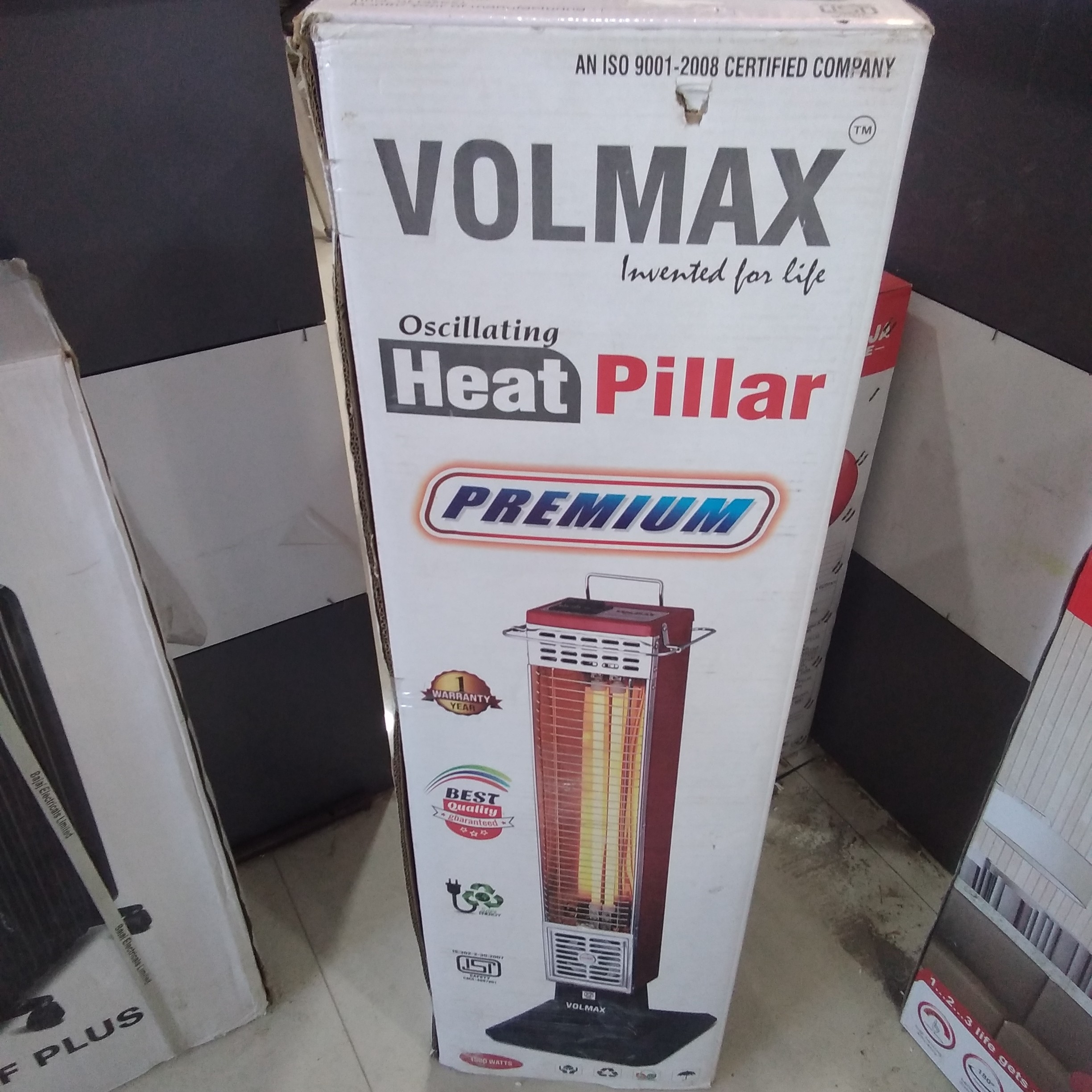 Order Volmax Heat Pillar Online From Hurla Electricals,Dehradun
