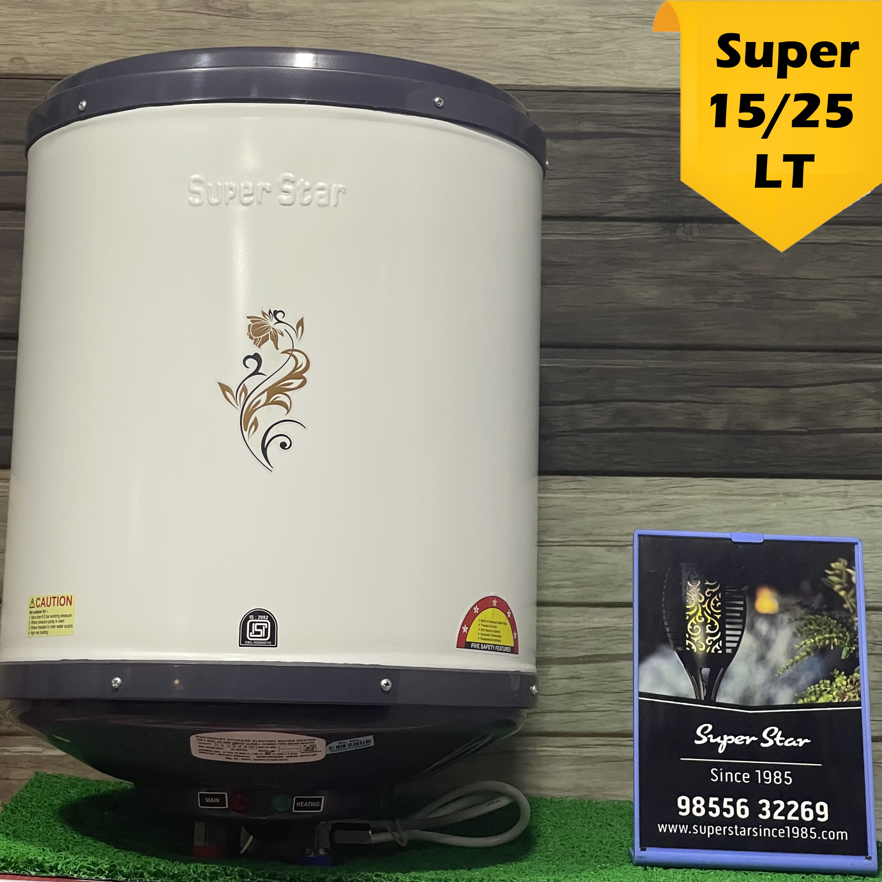 Order ELECTRIC WATER HEATER 15LT SUPER Online From SUPER STAR ®️  Since1985,PHAGWARA