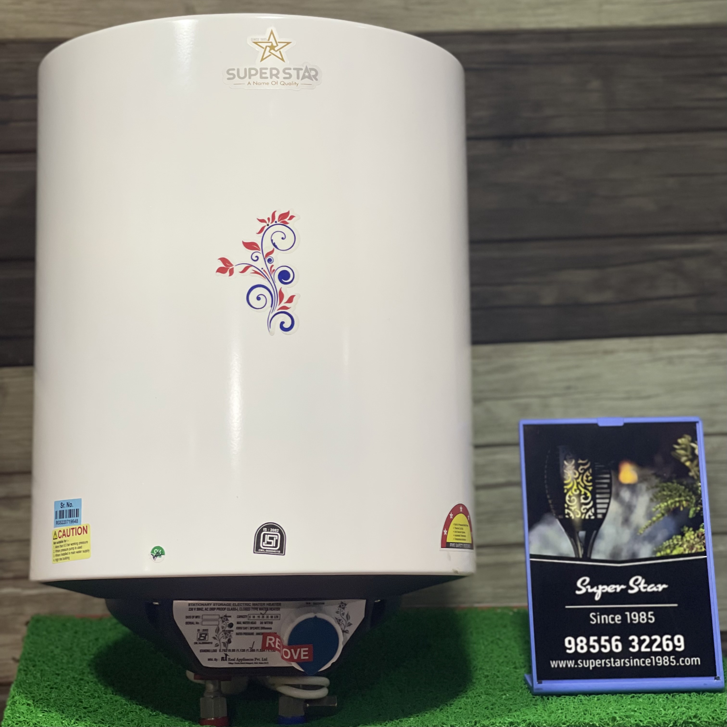 Order ELECTRIC WATER HEATER 25LT GLASS LINED Online From SUPER STAR ®️  Since1985,PHAGWARA