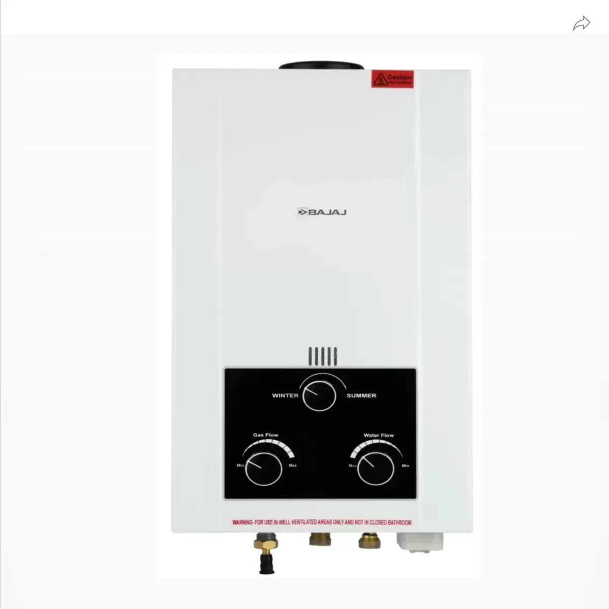 Buy Bajaj Majesty Duetto Eco Ltr LPG Gas Water Heater online at