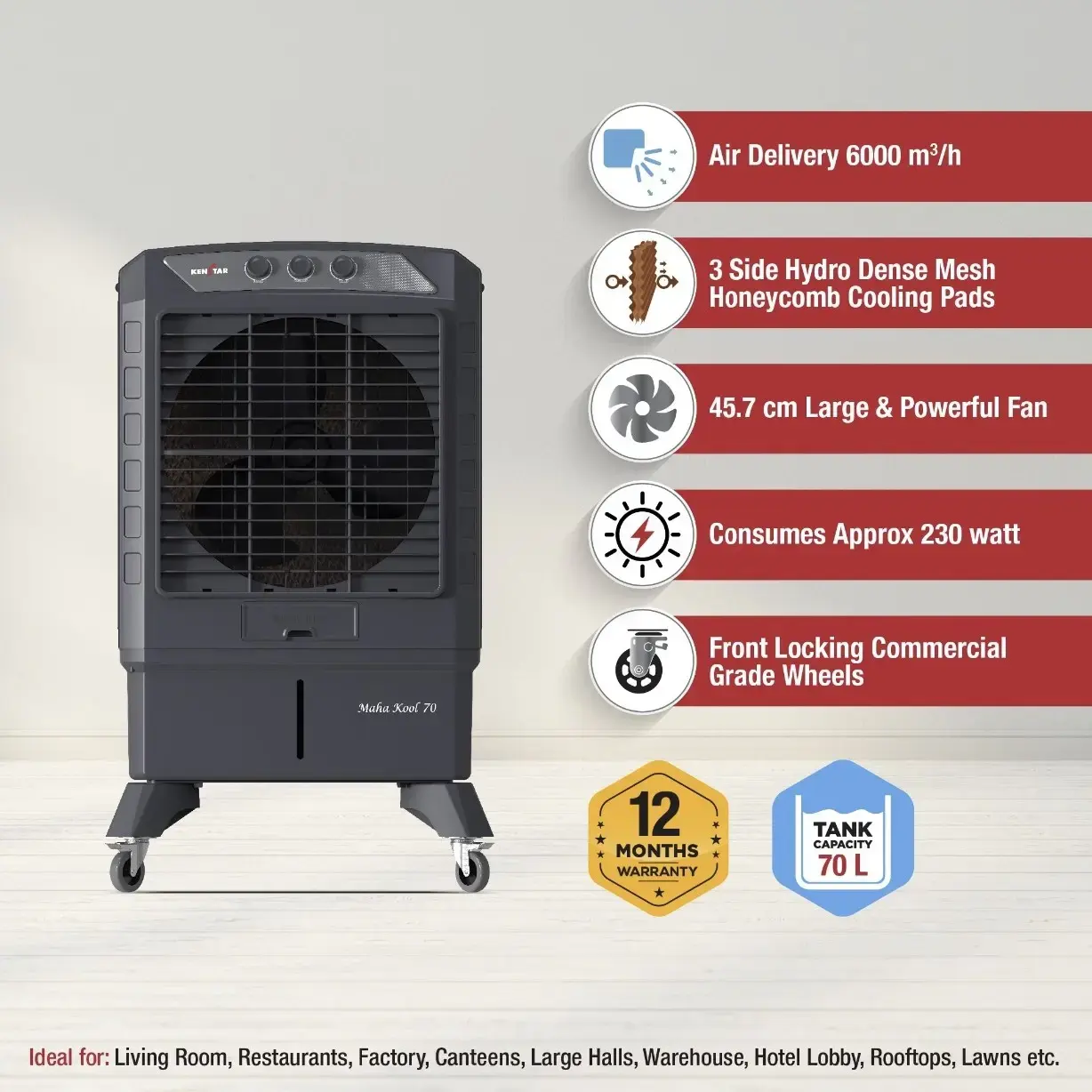 Buy KENSTAR MAHAKOOL HC 70 AC ( 70 LITER) KCLMAHGY070FMH-EAA