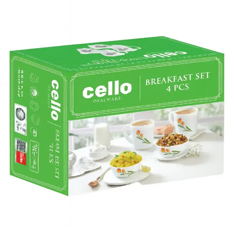 CELLO OCTAVIA BREAKFAST SET (nos)