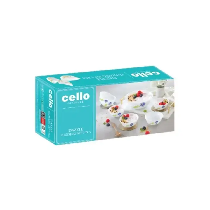 Buy Cello Pudding set (Opalware) (set of 7) online at best price