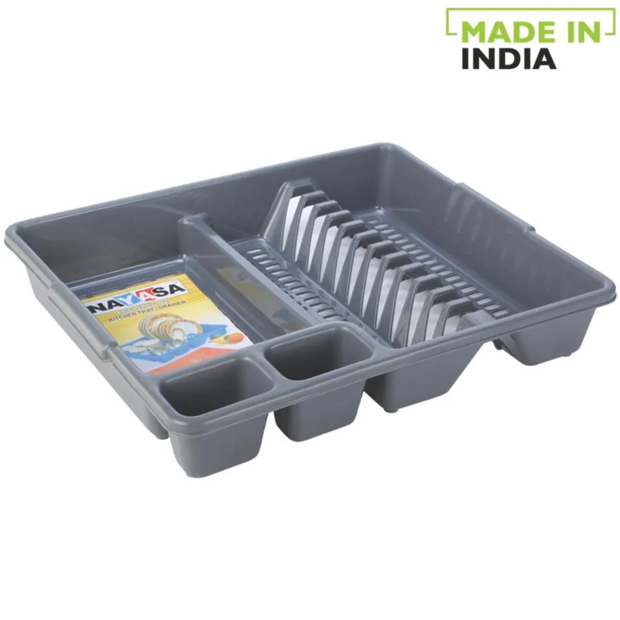 Buy Nayasa Fancy Kitchen Tray (Plates, Bowls, Cutlery stand