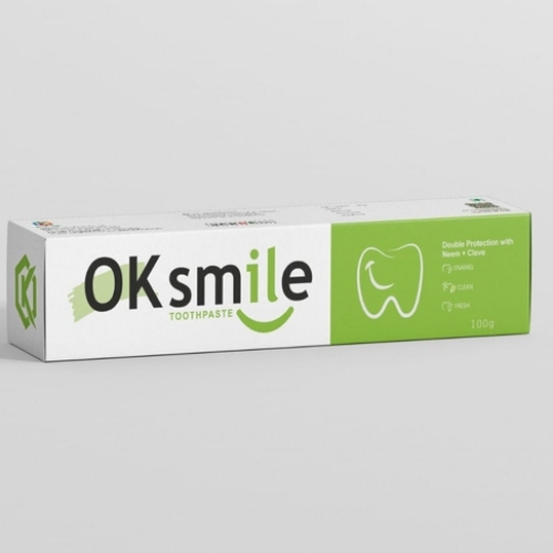 Buy OK Smile 100g With Omega 4 piece online at best price | Better