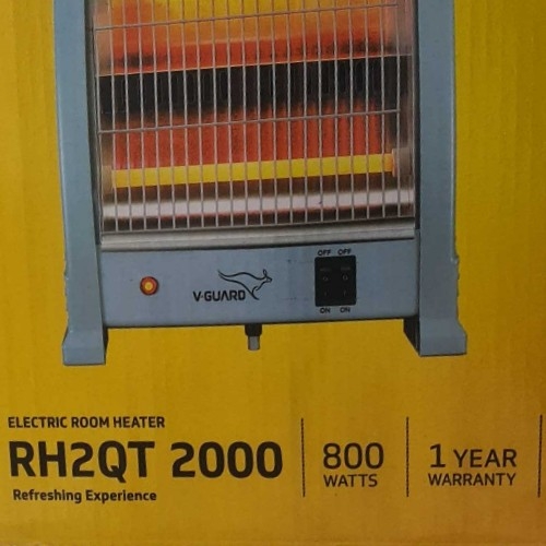 Order V-Guard Electric Quartz Room Heater (RH2QT-1000, Grey, 800 Watts)  Online From Vandana Enterprises ,Patna