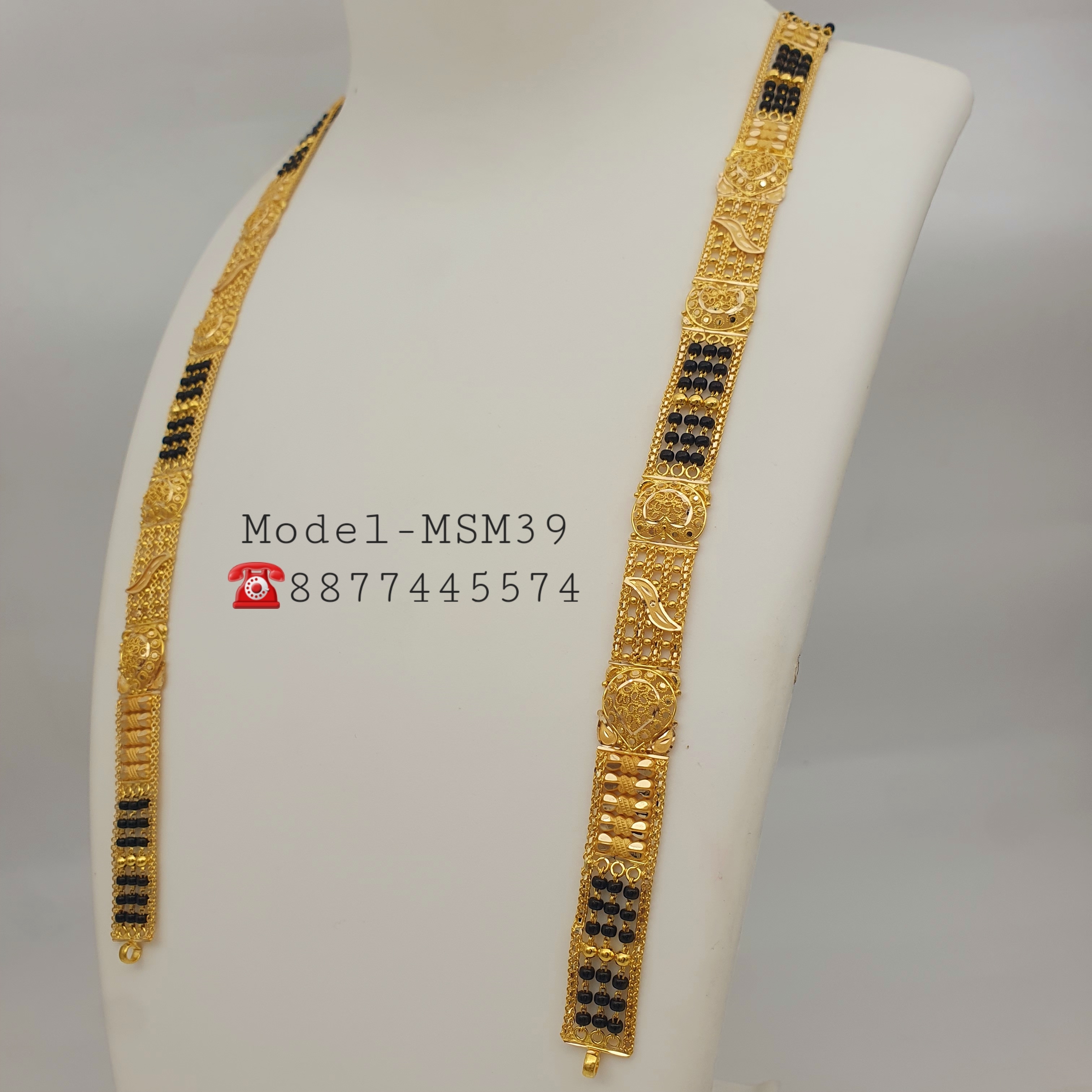 Gold Necklace 10gram Gold Mangalsutra Designs With Price 10 Gram