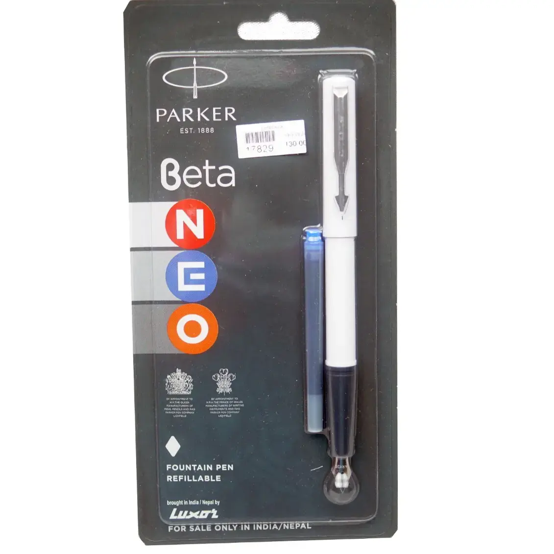 Parker Beta Ink Pen Parker EST-1888 Beta Neo Ball Pen-Blue Pack Of