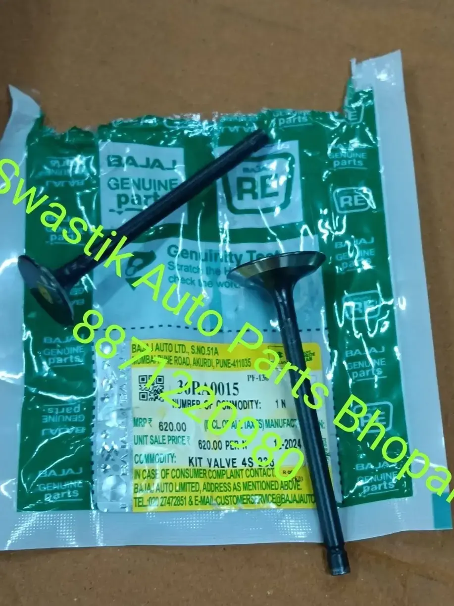 Buy 36RA0015 VALVE SET KIT BAJAJ MAXIMA Z 4S 236CC BS6 BAJAJ