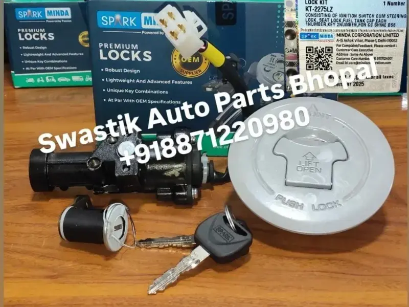 Buy 2 WHEELER LOCKS AND LOCK KITS online at best price | Swastik