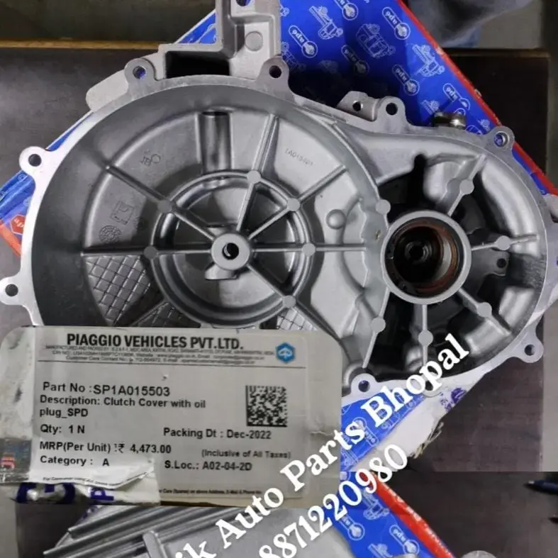 Ｋ Buy SP1A015503 (208/P112 CLUTCH COVER WITH OIL PLUG APE DX 300 28