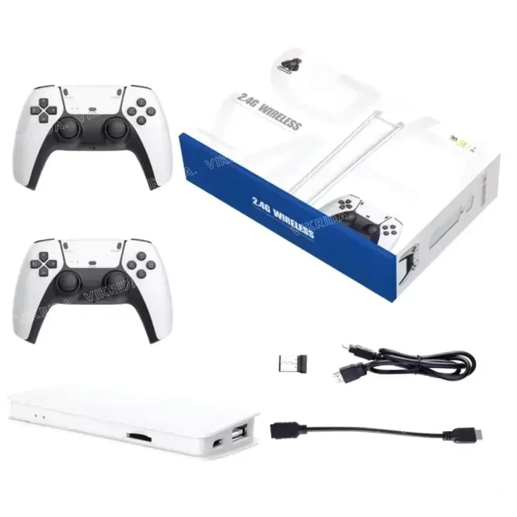 Wireless Video Games for TV Gaming, Retro Gaming Console with Game Stick 4K  Ultr