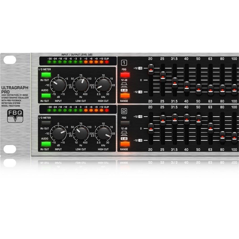 Behringer FBQ3102HD Graphic Equalizer - Rhythmic Equipments