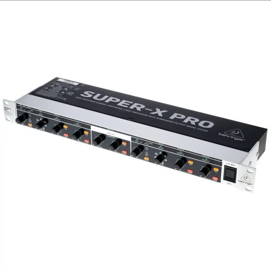 Behringer CX2310 V2 Super‑X Pro 3‑Way Crossover